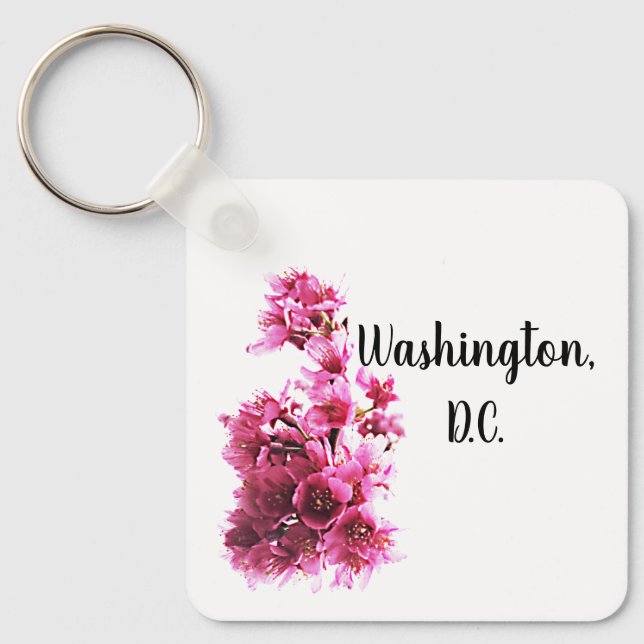 Cherry blommars in Washington, D.C. Nyckelring (Framsida)