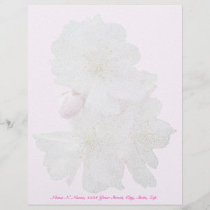 Cherry Blommars Letterhead Stationery Brevhuvud