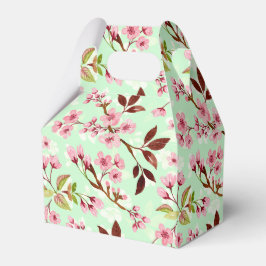 Cherry Blommars Mint Background Presentaskar