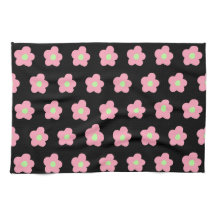 Cherry Blommars on Black