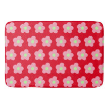 Cherry Blommars on Red