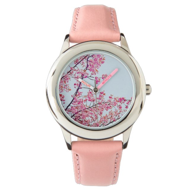 Cherry Blommars Rosa Watch Armbandsur (Framsida)