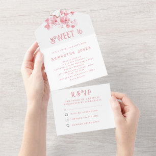 Cherry Blommars Sweet 16 Blommigt sexton Sakura