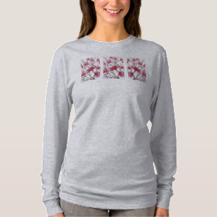 Cherry Blommars Womens Långärmad T-Shirt