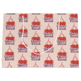 Cherry Bloom Large Gift Bag