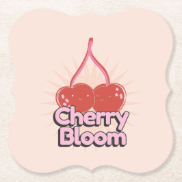 Cherry Bloom Underlägg Papper