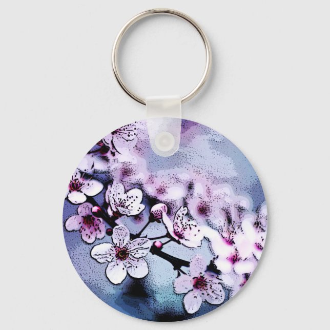Cherry Blosom Nyckelring (Framsida)