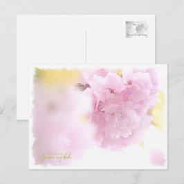 Cherry Blossom "Azuma-nishiki" Vykort