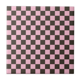 Cherry blossom checkered board pattern kakelplatta