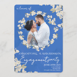 Cherry Blossom Engagement Party Invitation Inbjudningar