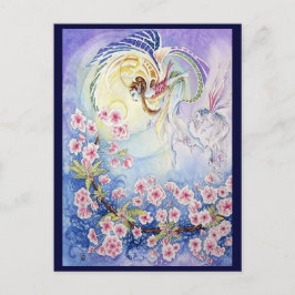 Cherry Blossom Faery II Vykort