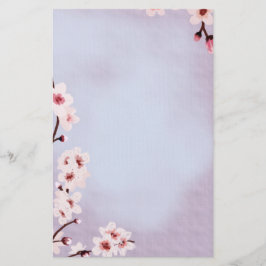 ~Cherry Blossom~ för blom- välsignelser brevpapper