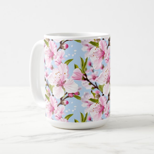    Cherry Blossom Kaffemugg (Framsida vänster)