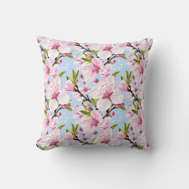    Cherry Blossom Kudde (Framsida)