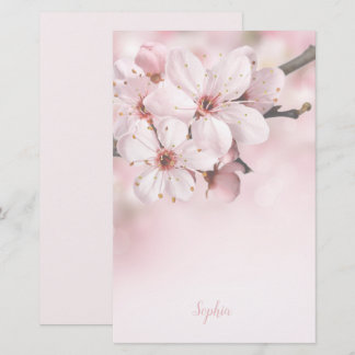 Cherry Blossom Note Pads Brevpapper