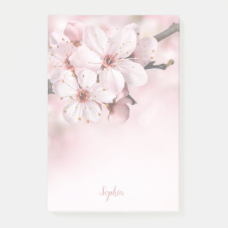Cherry Blossom Note Pads Post-it Block