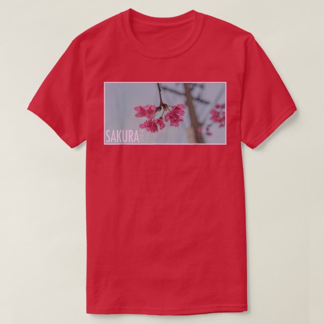 Cherry Blossom Sakura Graphic  T Shirt (Design framsida)