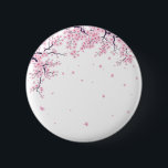 Cherry Blossom Sakura Japanese Art Tote  Knapp<br><div class="desc">A soft and elegant collection inspired by cherry blossom flowers in a minimal Japanese art style. This collection features beautiful floral designs across a variety of products including mugs,  phone cases,  home decor,  and accessories. Perfect for lovers of nature,  Japan,  and calm aesthetic designs.</div>