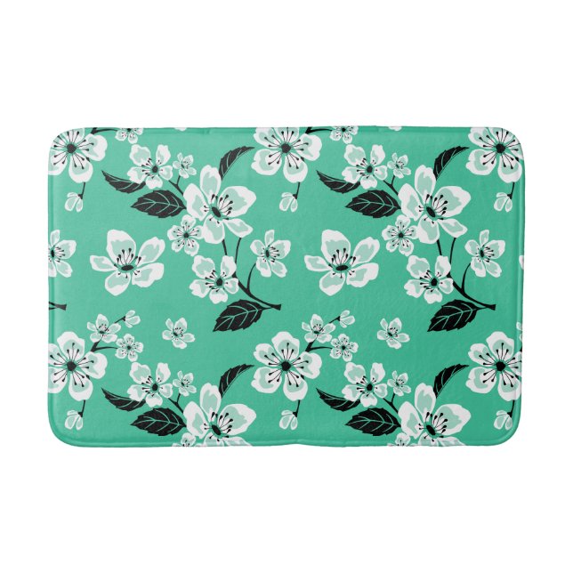 CHERRY BLOSSOM - SAKURA (MINT) BADRUMSMATTA (Framsidan)