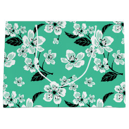 CHERRY BLOSSOM - SAKURA (MINT) Gift Bag