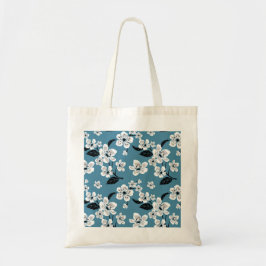CHERRY BLOSSOM - SAKURA (SMOKY BLUE) TYGKASSE