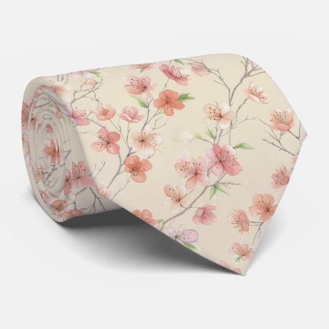Cherry Blossom Spring Floral Pattern Slips (Rullad)