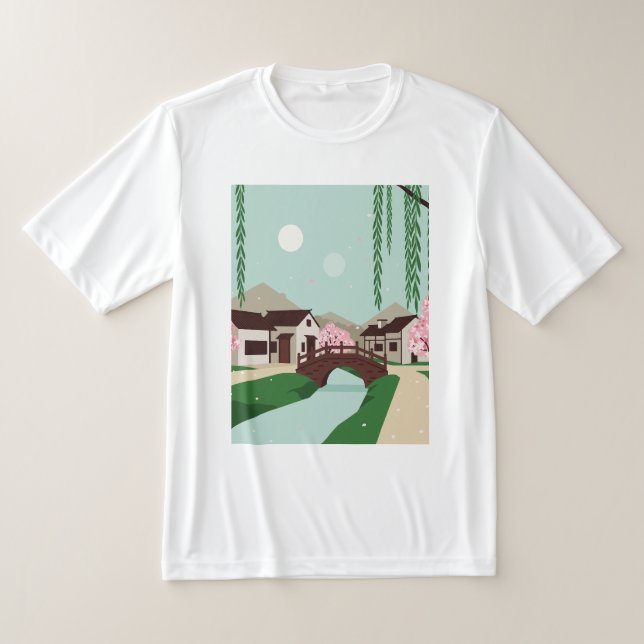 Cherry blossom t shirt (Laydown)