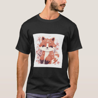 Cherry Blossoms And Red Pandas Elevate Your Style  T Shirt