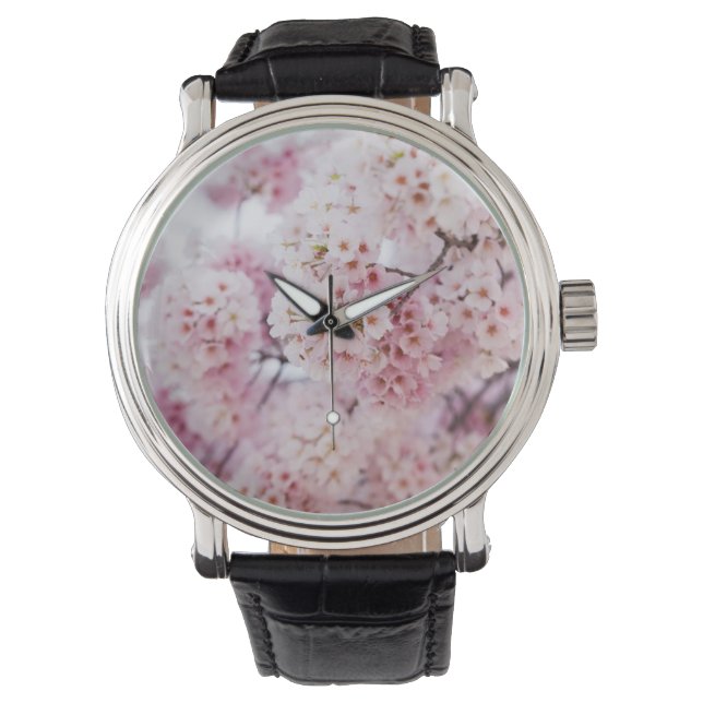 Cherry Blossoms Armbandsur (Framsida)