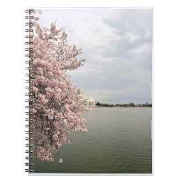 Cherry Blossoms at the Tidal Basin Anteckningsbok
