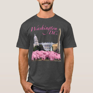 Cherry Blossoms Paradise The Washington DC Mall  T Shirt
