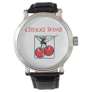 Cherry bomb armbandsur