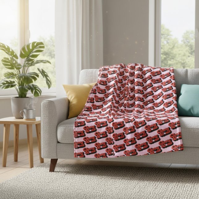 Cherry Bomb Fleece Blanket (Skapare uppladdad)