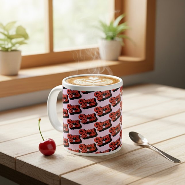 Cherry Bomb Giant Coffee Mugg Jumbo Mugg (Skapare uppladdad)