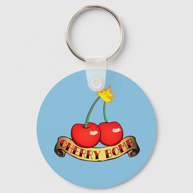 Cherry Bomb Keychain Nyckelring (Framsida)