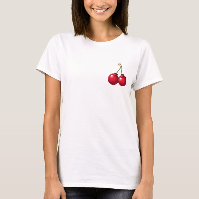 Cherry Bomb Spark T Shirt (Framsida)