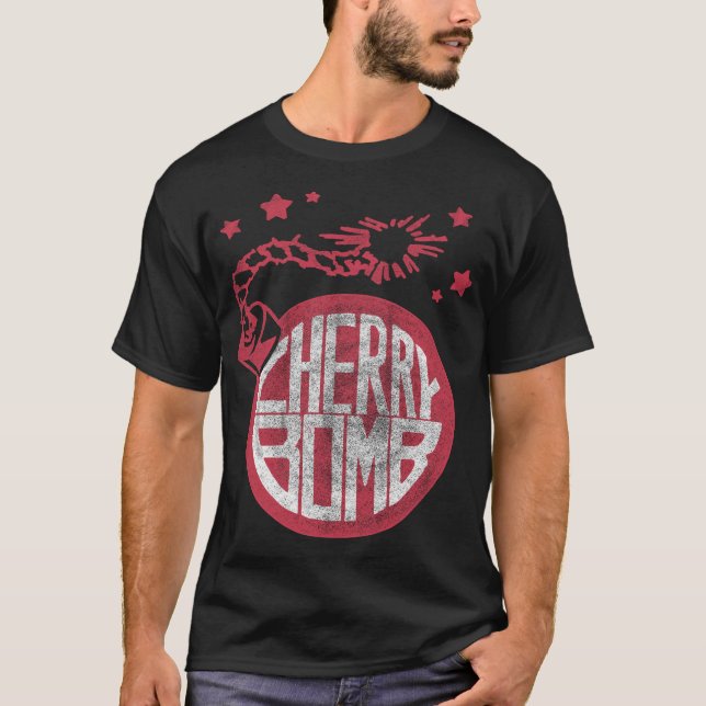 Cherry Bomb T Shirt (Framsida)