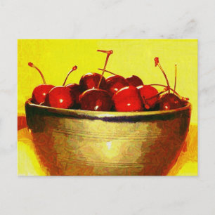 Cherry Bowl Vykort