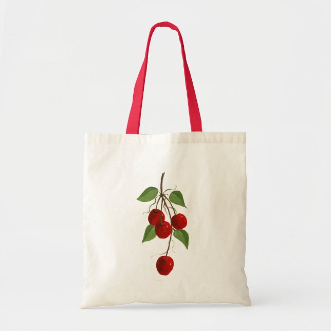 Cherry Bunch Bag Tygkasse (Framsidan)