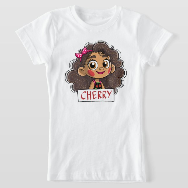Cherry _ By: Ahmad Qaddura T Shirt (Laydown)