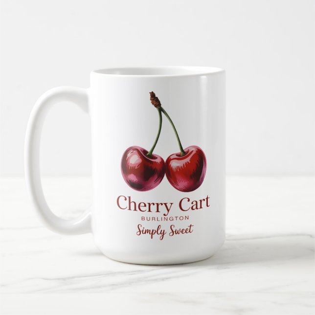 Cherry Cart Kaffemugg (Vänster)