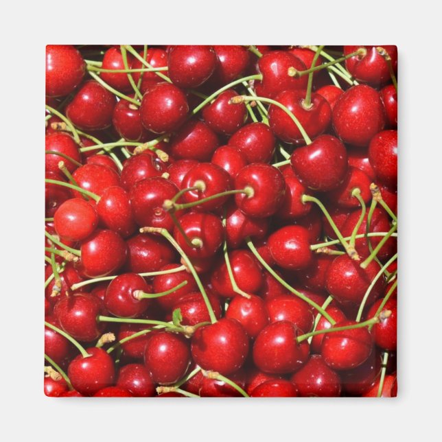 Cherry Cherries Red Magnet (Framsidan)