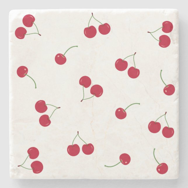 Cherry Cherries Stenunderlägg (Framsidan)