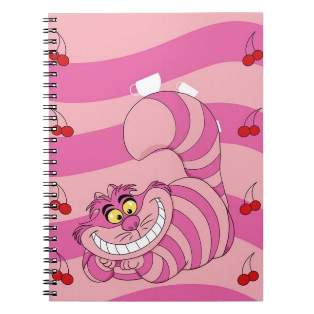 Cherry Cheshire Cat Anteckningsbok (Framsidan)