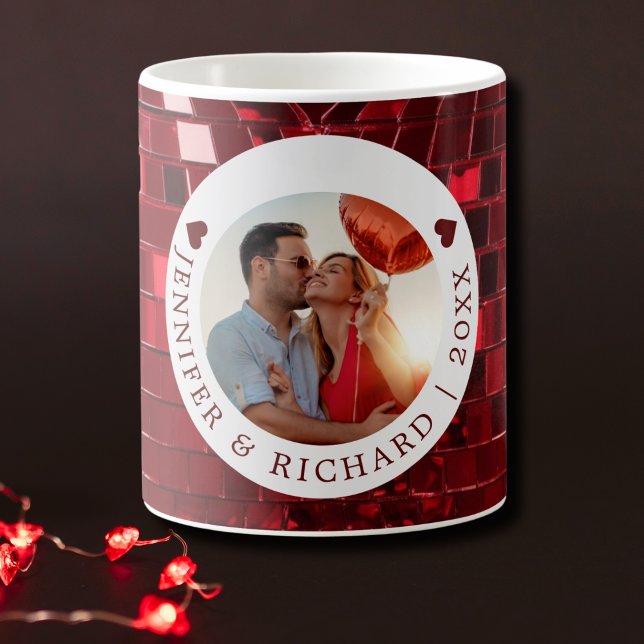 Cherry Coded Personlig Valentine Day Mugg (Cherry Coded Personalized Valentine's Day Mug)