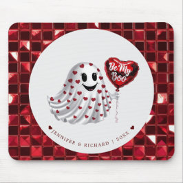 Cherry Coded Valentine Day Mouse Pad Musmatta