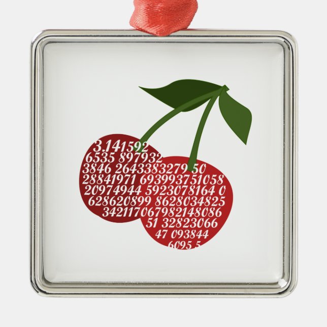 Cherry Complete Pi Julgransprydnad Metall (Framsidan)