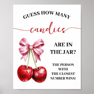 Cherry Coquette Hur många kanter visar spelets spe Poster