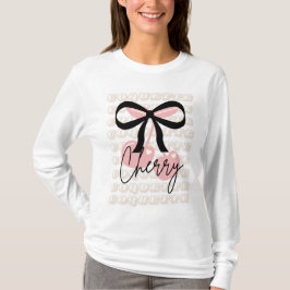 CHERRY COQUETTE T SHIRT