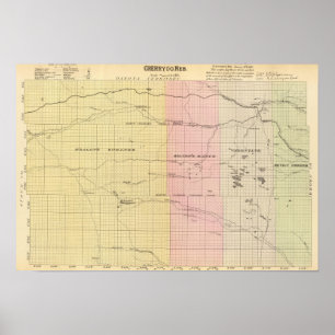 Cherry County Nebraska Poster